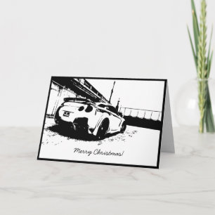 スカイラインGTRクリスマスホリデーカード シーズンカード