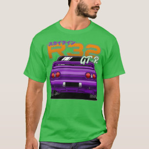 スカイラインGTR R32 1 Tシャツ