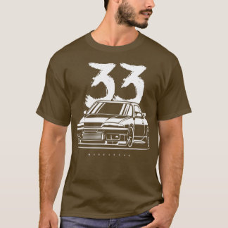 スカイラインR33 GTR 1 Tシャツ