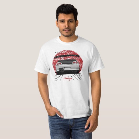 スカイラインR33 GTR Tシャツ (正面フル)