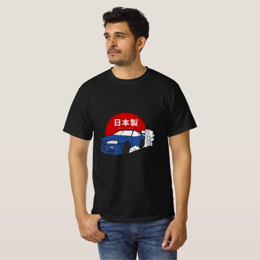 スカイラインR34 GTR Tシャツ (正面フル)