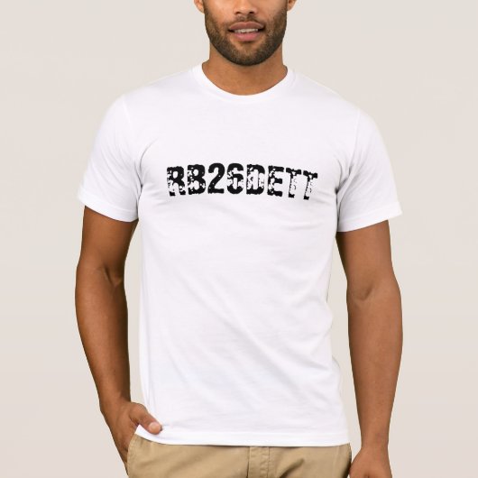 スカイラインRB26DETTエンジンコード Tシャツ (正面)