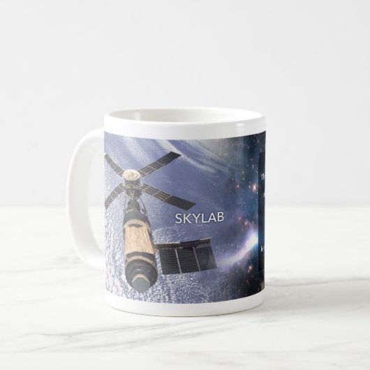 スカイラブ計画の歴史的マグ コーヒーマグカップ (正面左)