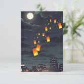 スカイランタン/イエローランプ/ナイトライト 出欠カード (スタンド正面)