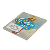 スカイランチモーテルサイン タイル (側面)