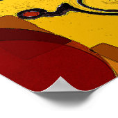 スカイランド – 抽象芸術ポスター ポスター (角)