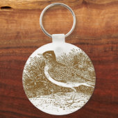 スカイラークウッドカット キーホルダー (正面)