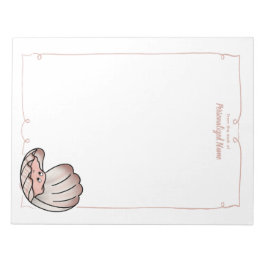 スカイラーホタテの裏地なし ノートパッド