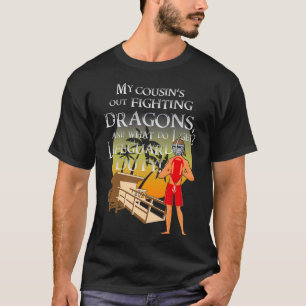 スカイリム救命任務 Tシャツ
