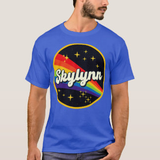 スカイリンレインボーイン宇宙ヴィンテージスタイル Tシャツ