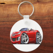 スカイレッドカー キーホルダー (正面)