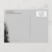 スカイレッド幽霊のよく出るミストハローウィンパーティはがき インビテーションポストカード (裏面)