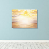 スカイロータス キャンバスプリント (インサイチュ (ウッドフロア))