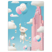 スカイワードの子猫 クリップボード (裏面)