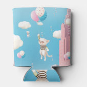 スカイワードの子猫 缶クーラー (裏面)