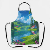 スカイワードピークスレッドルーフリトリート エプロン (正面)