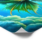 スカイワード泳ぎ ポスター (角)