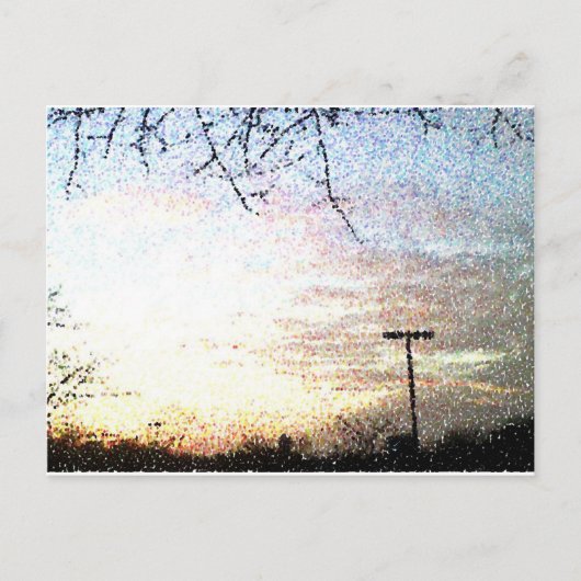 スカイ写真 ポストカード (正面)