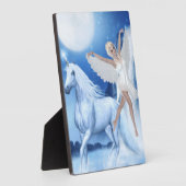 スカイ妖精の国アスパラスアンドユニコーン フォトプラーク (側面)