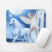 スカイ妖精の国アスパラスアンドユニコーン マウスパッド (マウス)