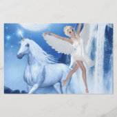 スカイ妖精の国アスパラスアンドユニコーン 便箋 (正面)