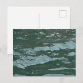 スカイ島の蒼い海と荒野の写真 ポストカード (正面/裏面)