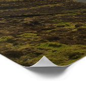 スカイ島の静かな丘を登る道 ポスター (角)