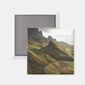 スカイ島の静かな丘を登る道 マグネット (正面/裏面)