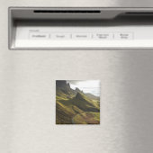 スカイ島の静かな丘を登る道 マグネット (インサイチュ (食洗機))