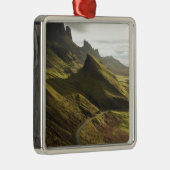 スカイ島の静かな丘を登る道 メタルオーナメント (右)