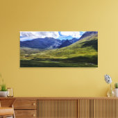 スカイ島 – ザブラッククイリンズ キャンバスプリント (インサイチュ (リビング))