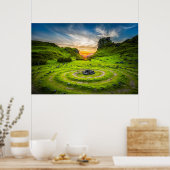 スカイ島,スコットランド統一された王国 ポスター (キッチン)