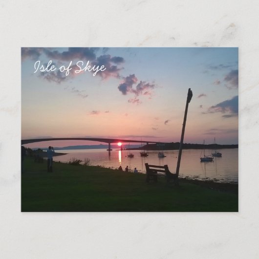 スカイ島, スコットランド ポストカード (正面)
