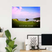 スカイ島,スコットランド,美しいポスター ポスター (ホームオフィス)