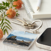 スカイ島 – スコットランド，英国 キーホルダー (正面右)