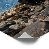 スカイ島 – スコットランド,英国 ポスター (角)