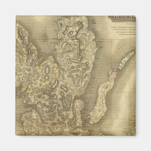 スカイ島 マグネット (正面)