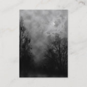 スカイ幽霊のよく出るとRavensの名刺 名刺 (裏面)