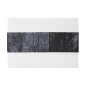 スカイ幽霊のよく出るブルーミストクロース招待状バンド 招待状ベリーバンド (裏面例)