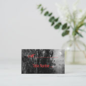 スカイ幽霊のよく出る白黒レッドカスタム座席表 プレイスカード (スタンド正面)