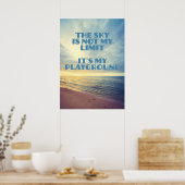 スカイ引用文 ポスター (キッチン)