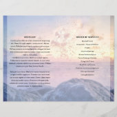 スカイ葬儀プログラムテンプレート (裏面)