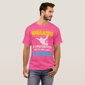 スカイ警告ドについて自発的に話し始めるかもしれない Tシャツ (正面フル)