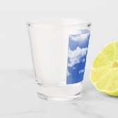 スカイ飛行機ショット飛んでいるグラス ショットグラス (左)