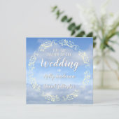 スカイ&クラウドデザイン 招待状 (スタンド正面)