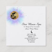 *~*スカイ·コスモス·ユニバース·スターズ·ルナ·ムーン スクエア名刺 (裏面)