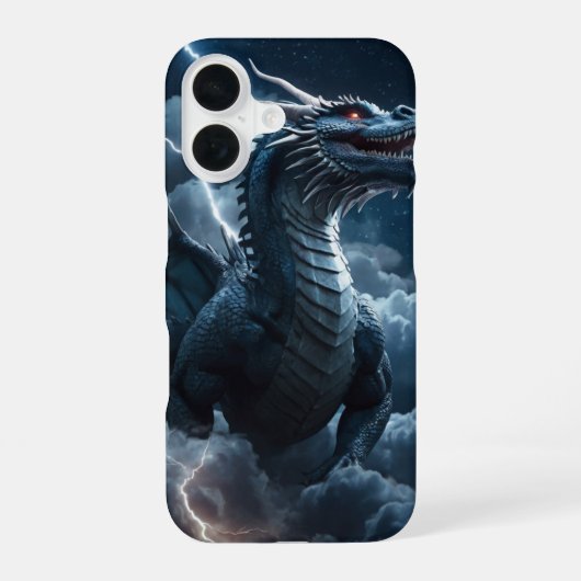 スカイ・サーペント iPhone 16ケース (裏面)