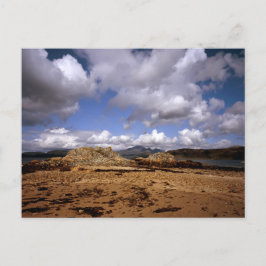 スカイ・スコットランドのトカヴァイグ島サンキューカード ポストカード