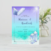 スカイ デザイン ウェディング 招待状 (スタンド正面)