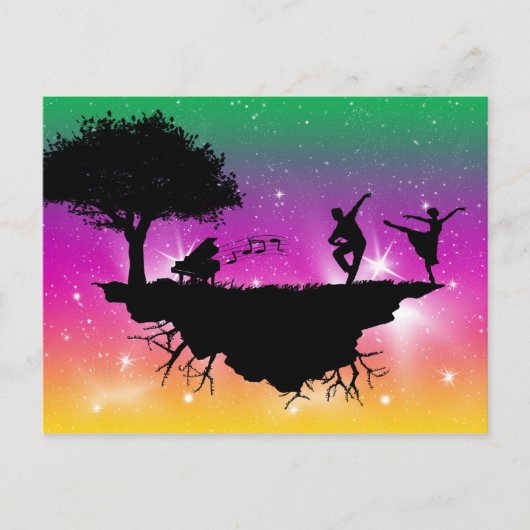 スカイ バレエ ポストカード (正面)